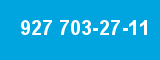 927 703-27-11